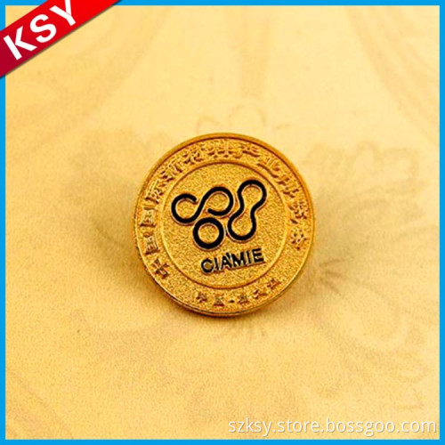 Quality Assurance Trade Assurance Supplier Metal Soccer Magnetic Lapel Pins Customized Enamel Football Pin Badges